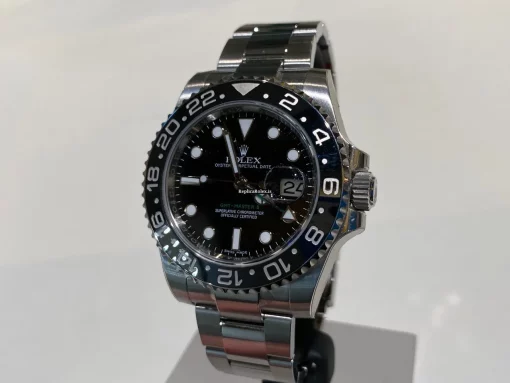 Distinctive Replica Rolex Gmt-master II 116710ln Caliber 3186 Automatic Movement 40mm Steel Case Mens/unisex Watch - Image 9