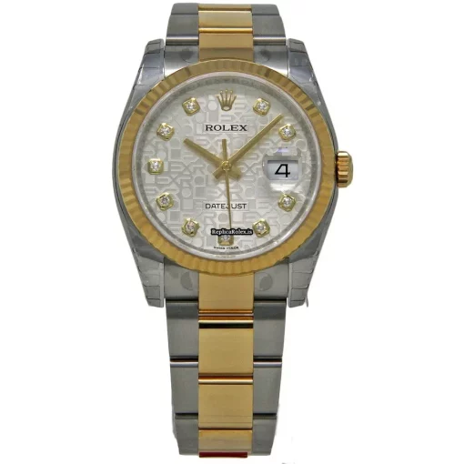 Suitable Fake Rolex Datejust 116233 Caliber 3135 Automatic Movement 36mm Steel Case Mens/unisex Watch - Image 2