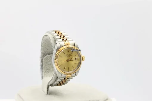 Incredible Replica Rolex Lady-datejust 6917 Caliber 2030 Automatic Movement 26mm Gold/steel Case Womens Watch - Image 2