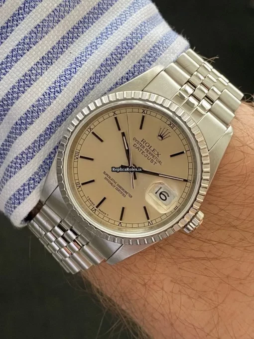 Marvellous Replica Rolex Datejust 16220 Caliber 3135 Automatic Movement 36mm Steel Case Mens/unisex Watch - Image 3