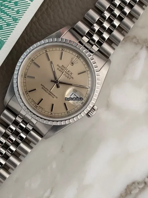 Marvellous Replica Rolex Datejust 16220 Caliber 3135 Automatic Movement 36mm Steel Case Mens/unisex Watch - Image 7