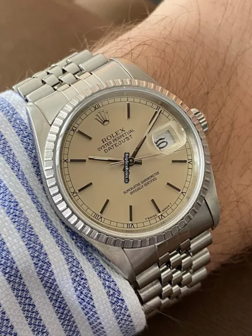 Marvellous Replica Rolex Datejust 16220 Caliber 3135 Automatic Movement 36mm Steel Case Mens/unisex Watch - Image 8