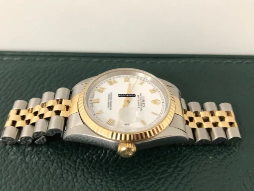 Nice Replica Rolex Datejust 16233 Caliber 3135 Automatic Movement 36mm Gold/steel Case Mens/unisex Watch - Image 8