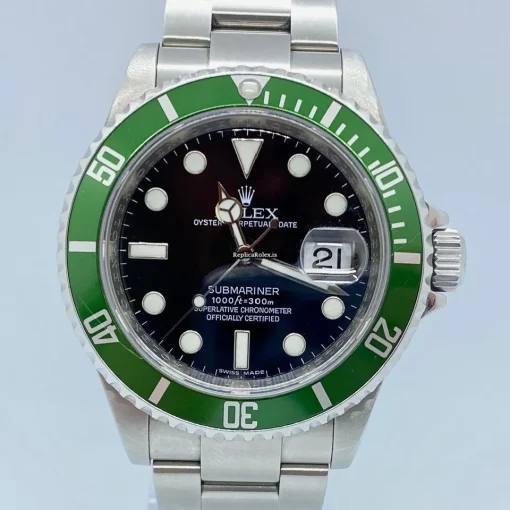 Offering Replica Rolex Submariner Date 16610lv Caliber 3135 Automatic Movement 40mm Steel Case Mens/unisex Watch