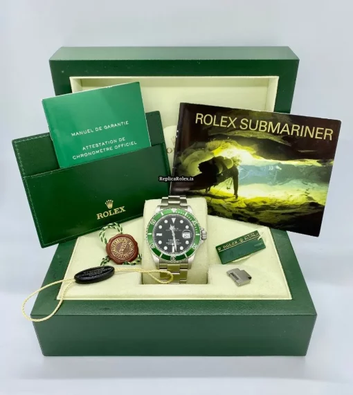 Offering Replica Rolex Submariner Date 16610lv Caliber 3135 Automatic Movement 40mm Steel Case Mens/unisex Watch - Image 8