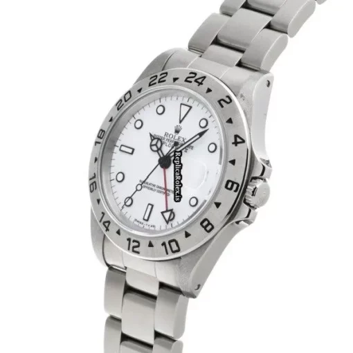 Perfect Fake Rolex Explorer II 16570 Caliber 3185 Automatic Movement 40mm Steel Case Watch - Image 2