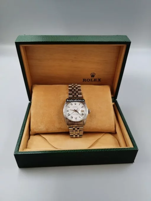 Lovely Replica Rolex Datejust 16013 Caliber 3035 Automatic Movement 36mm Gold/steel Case Mens/unisex Watch - Image 13