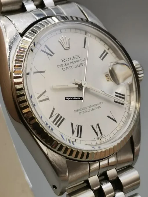 Lovely Replica Rolex Datejust 16013 Caliber 3035 Automatic Movement 36mm Gold/steel Case Mens/unisex Watch - Image 8