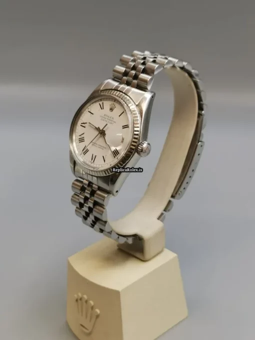 Lovely Replica Rolex Datejust 16013 Caliber 3035 Automatic Movement 36mm Gold/steel Case Mens/unisex Watch - Image 9