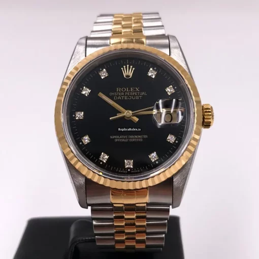 Durable Copies Rolex Datejust 16233 Caliber 3135 Automatic Movement 36mm Gold/steel Case Mens/unisex Watch