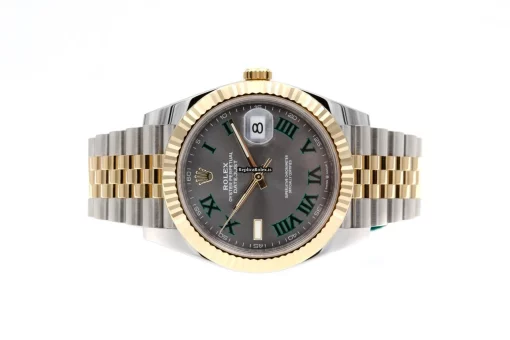 Awesome Replica Rolex Datejust 126333-0019 Caliber 3235 Automatic Movement 41mm Gold/steel Case Mens/unisex Watch - Image 2