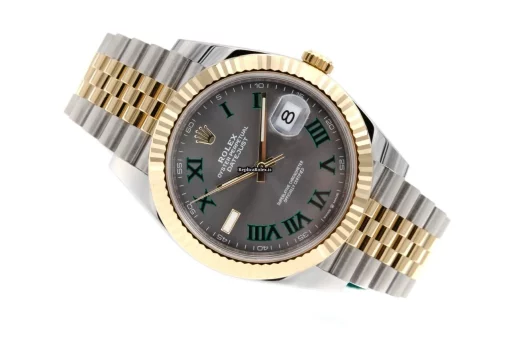 Awesome Replica Rolex Datejust 126333-0019 Caliber 3235 Automatic Movement 41mm Gold/steel Case Mens/unisex Watch - Image 3