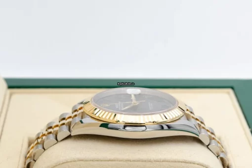 Awesome Replica Rolex Datejust 126333-0019 Caliber 3235 Automatic Movement 41mm Gold/steel Case Mens/unisex Watch - Image 6