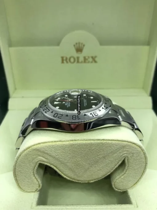 Affordable Replica Rolex Explorer II 16570 Caliber 3185 Automatic Movement 40mm Steel Case Mens/unisex Watch - Image 11