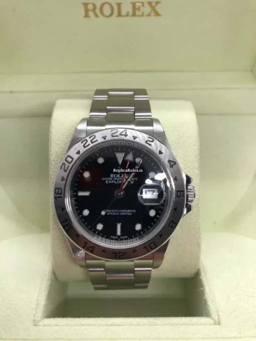 Affordable Replica Rolex Explorer II 16570 Caliber 3185 Automatic Movement 40mm Steel Case Mens/unisex Watch - Image 3