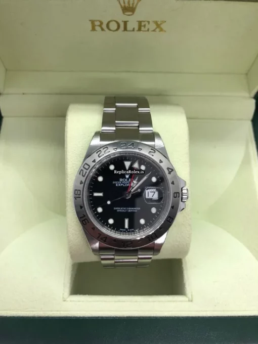 Affordable Replica Rolex Explorer II 16570 Caliber 3185 Automatic Movement 40mm Steel Case Mens/unisex Watch - Image 5