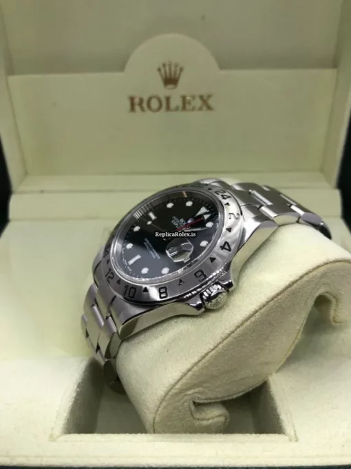 Affordable Replica Rolex Explorer II 16570 Caliber 3185 Automatic Movement 40mm Steel Case Mens/unisex Watch - Image 7