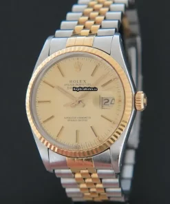 Superior Imitation Rolex Datejust 16013 Automatic Movement 36mm Gold/steel Case Mens/unisex Watch