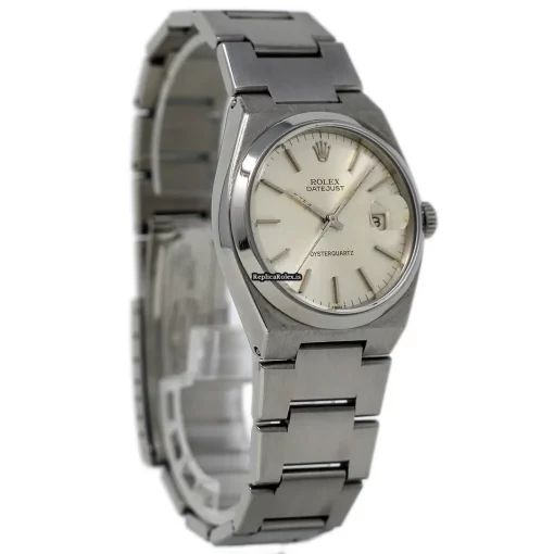 Wonderful Replica Rolex Datejust Oysterquartz 17000 Quartz Movement 36mm Steel Case Mens/unisex Watch - Image 5