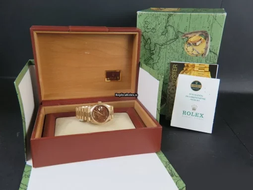 Amazing Knockoff Rolex Day-date 36 18038 Automatic Movement 36mm Yellow Gold Case Mens/unisex Watch - Image 4