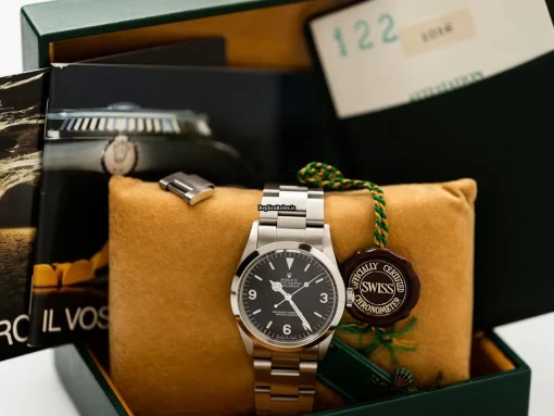 Affordable Replica Rolex Explorer 1016 Cosc Automatic Movement 36mm Steel Case Mens/unisex Watch - Image 8