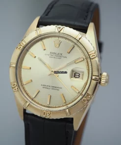 Swiss Replica Rolex Datejust Turn-o-graph 1625 Caliber 1570 Automatic Movement 36mm Yellow Gold Case Watch