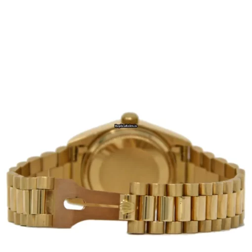 Reliable Replica Rolex Day-date 36 18038 Automatic Movement 36mm Yellow Gold Case Mens/unisex Watch - Image 4