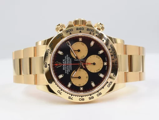 Best Replica Rolex Daytona 116508 Caliber 4130 Automatic Movement 40mm Yellow Gold Case Mens/unisex Watch - Image 2