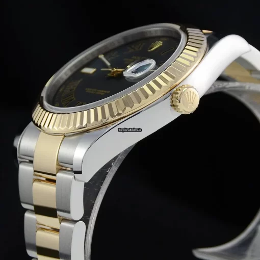 Swiss Copy Rolex Datejust II 116333 Caliber 3136 Automatic Movement 41mm Gold/steel Case Mens/unisex Watch - Image 11