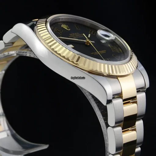 Swiss Copy Rolex Datejust II 116333 Caliber 3136 Automatic Movement 41mm Gold/steel Case Mens/unisex Watch - Image 12