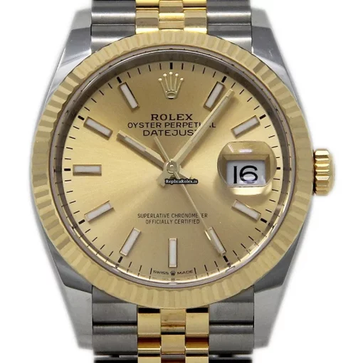 Swiss Replica Rolex Datejust 126233 Caliber 3235 Automatic Movement 36mm Steel Case Mens/unisex Watch