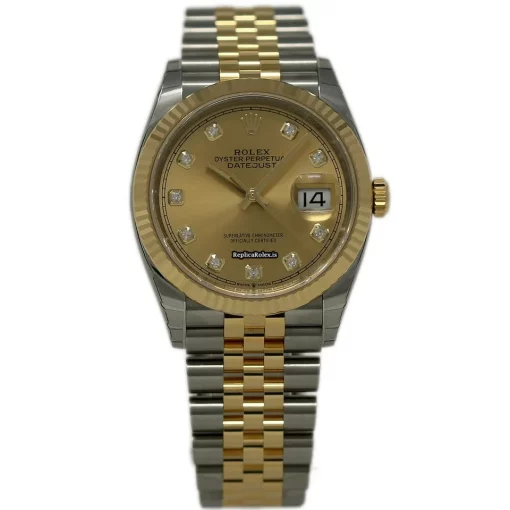 Terrific Replica Rolex Datejust 126233 Caliber 3235 Automatic Movement 36mm Steel Case Mens/unisex Watch - Image 2