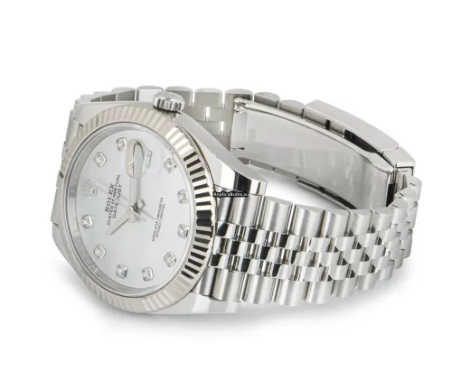 High-end Copy Rolex Datejust 126334 Automatic Movement 41mm Steel Case Mens/unisex Watch - Image 5