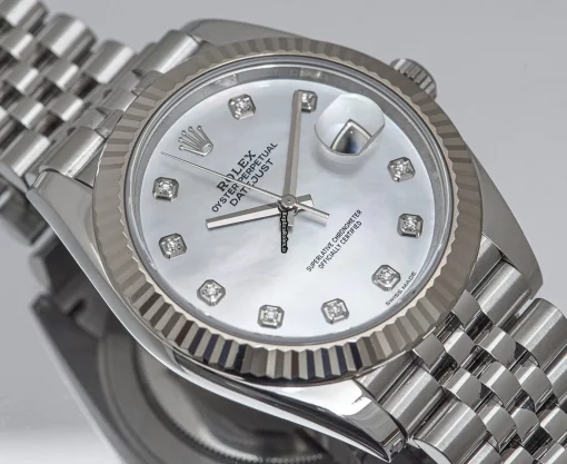 High-end Copy Rolex Datejust 126334 Automatic Movement 41mm Steel Case Mens/unisex Watch - Image 7