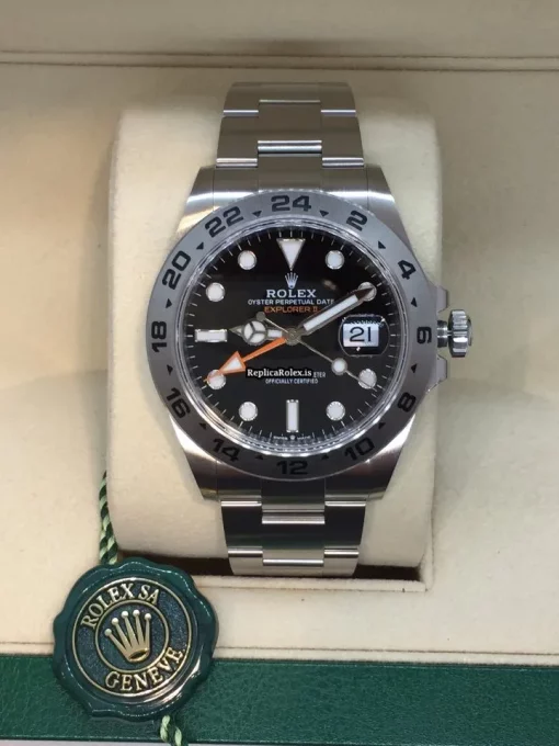 Popular Replica Rolex Explorer II 226570 Caliber 3285 Automatic Movement 42x49.5mm Steel Case Mens/unisex Watch