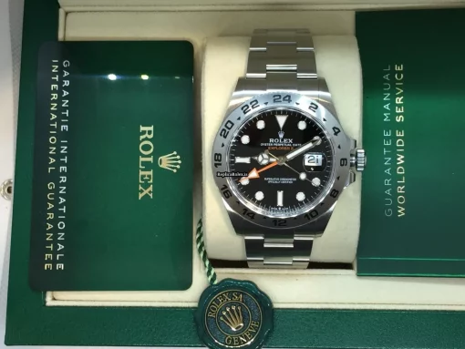 Popular Replica Rolex Explorer II 226570 Caliber 3285 Automatic Movement 42x49.5mm Steel Case Mens/unisex Watch - Image 3
