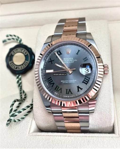Luxury Fake Rolex Datejust II 126331 Caliber 3235 Automatic Movement 41mm Gold/steel Case Mens/unisex Watch