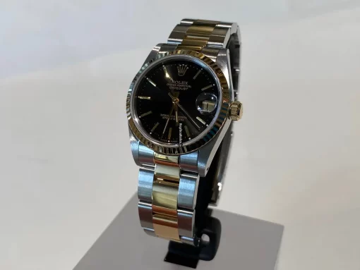 Fantastic Replica Rolex Lady-datejust 68273 Caliber 2135 Automatic Movement 31mm Gold/steel Case Womens Watch - Image 3