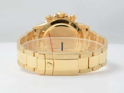 Special Replica Rolex Daytona 116528 Caliber 4130 Automatic Movement 40mm Yellow Gold Case Mens/unisex Watch - Image 5
