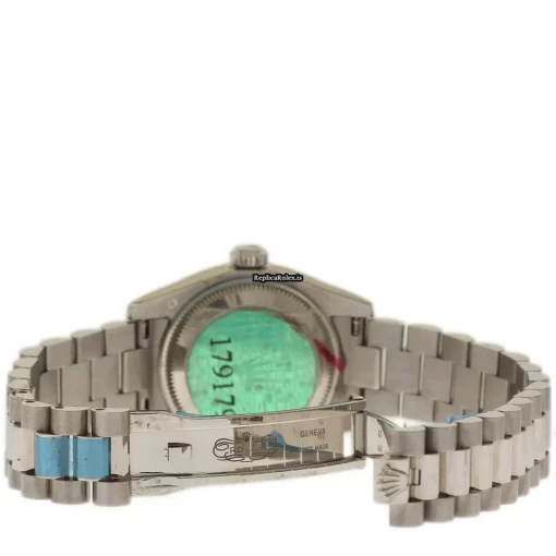 Wonderful Fake Rolex Lady-datejust 179179 Caliber 2235 Automatic Movement 26mm White Gold Case Womens Watch - Image 4