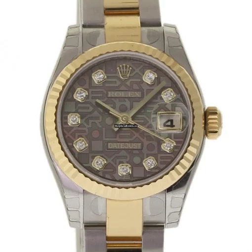 Discount Replica Rolex Lady-datejust 179173 Caliber 2235 Automatic Movement 26mm Steel Case Womens Watch