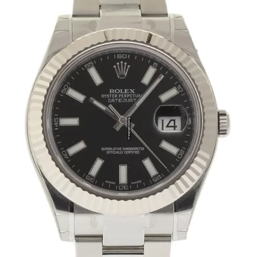 Fabulous Fake Rolex Datejust II 116334 Caliber 3136 Automatic Movement 41mm Steel Case Mens/unisex Watch