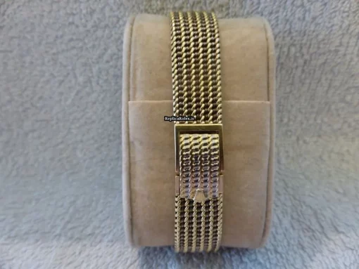 Durable Knockoff Rolex Cellini 4339 Caliber 1601 Manual Winding Movement 26x23mm Yellow Gold Case Mens/unisex Watch - Image 2