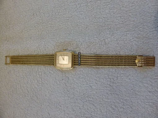 Durable Knockoff Rolex Cellini 4339 Caliber 1601 Manual Winding Movement 26x23mm Yellow Gold Case Mens/unisex Watch - Image 3