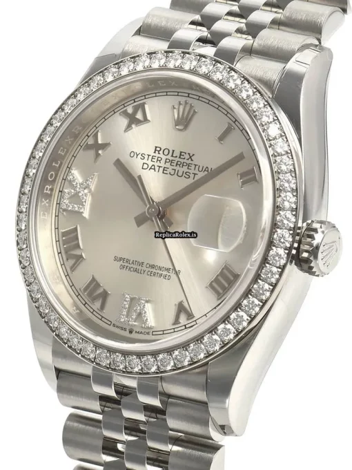 Awesome Replica Rolex Datejust 126284rbr Caliber 3235 Automatic Movement 36mm Steel Case Mens/unisex Watch