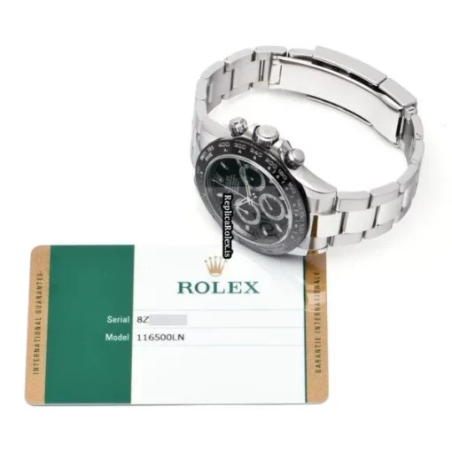 Suitable Fake Rolex Daytona 116500ln Caliber 4130 Automatic Movement 40mm Steel Case Watch - Image 5
