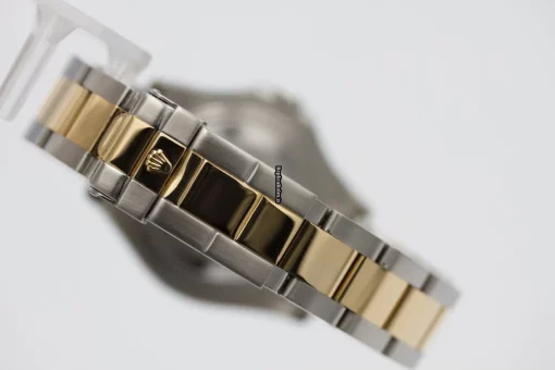 Fabulous Replica Rolex Yacht-master 168623 Caliber 2235 Automatic Movement 35mm Gold/steel Case Mens/unisex Watch - Image 12