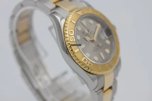 Fabulous Replica Rolex Yacht-master 168623 Caliber 2235 Automatic Movement 35mm Gold/steel Case Mens/unisex Watch - Image 2
