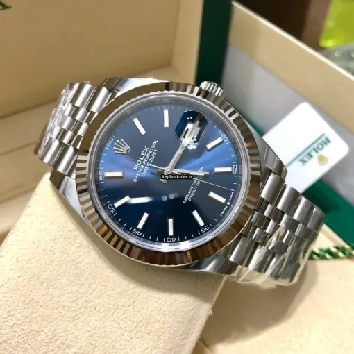 Neat Replica Rolex Datejust 126334-0026 Caliber 3235 Automatic Movement 41mm Gold/steel Case Mens/unisex Watch - Image 7