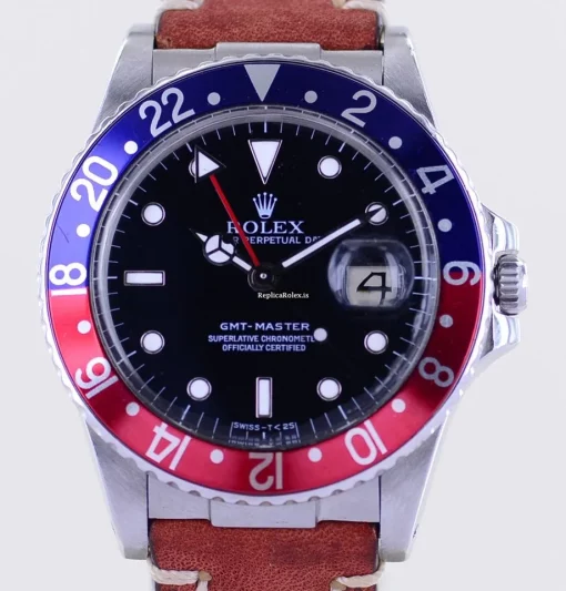Aaa Replica Rolex Gmt-master 16750 Caliber 3075 Automatic Movement 40mm Steel Case Mens/unisex Watch